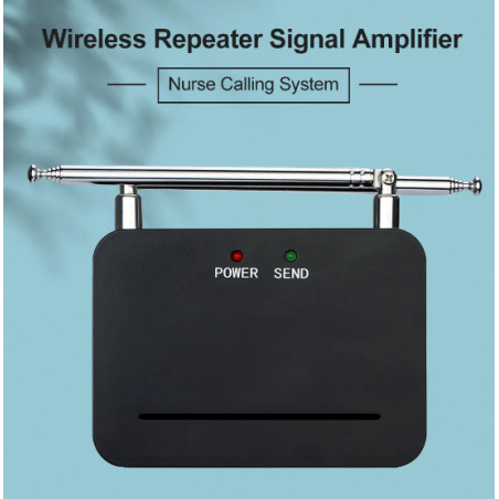 Retekess TD021 Répéteur Signal Sans Fil 433 MHz – Amplificateur Portée 1000 M Pour Système D’Appel